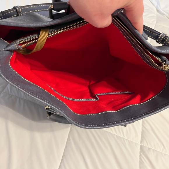 Dooney & Bourke Lilliana Shopper Tote - GRAPHITE Saffiano Leather - Picture 6 of 8